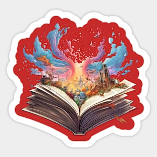 Unleash Your Imagination: The Magic of Books Sticker